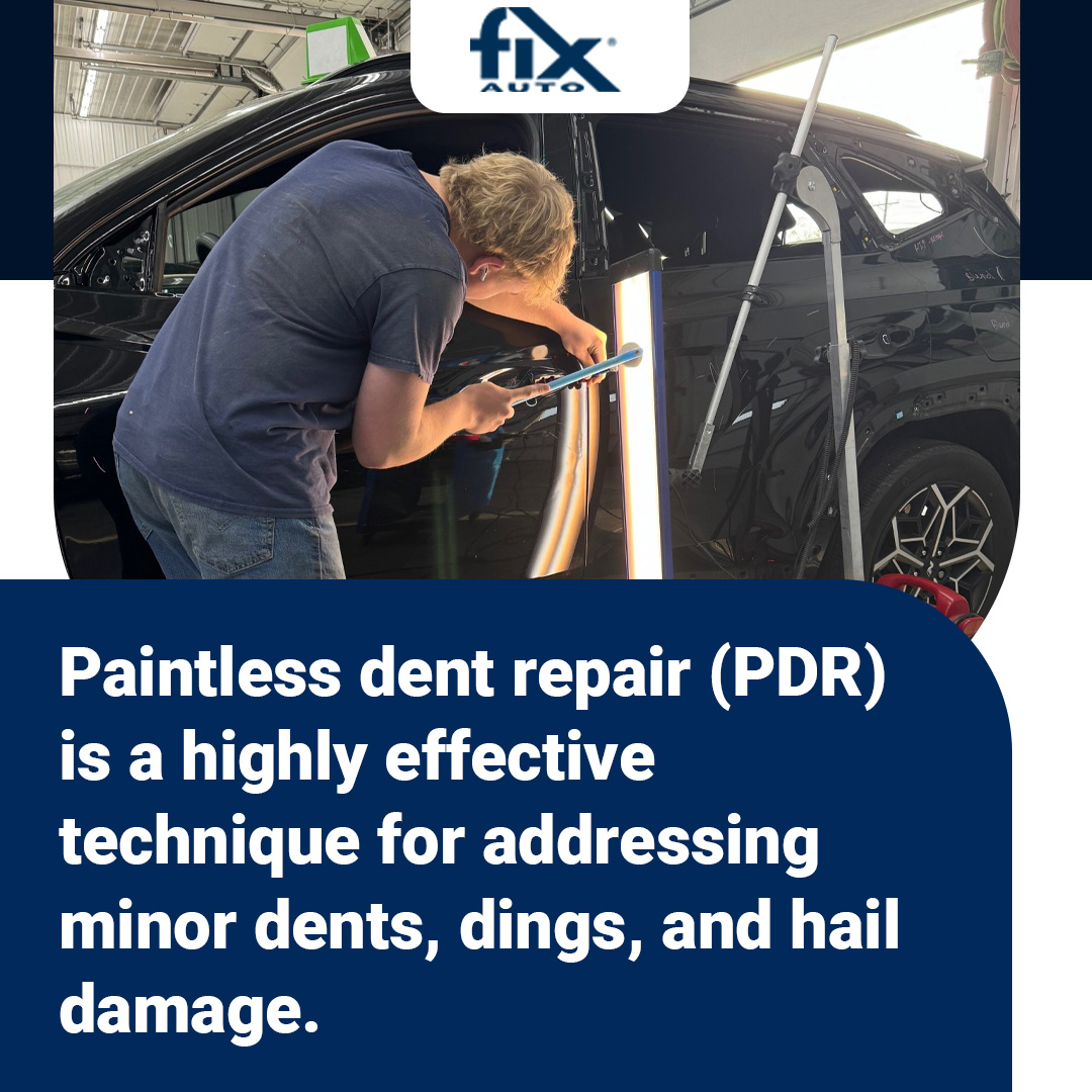 Paintless dent repair