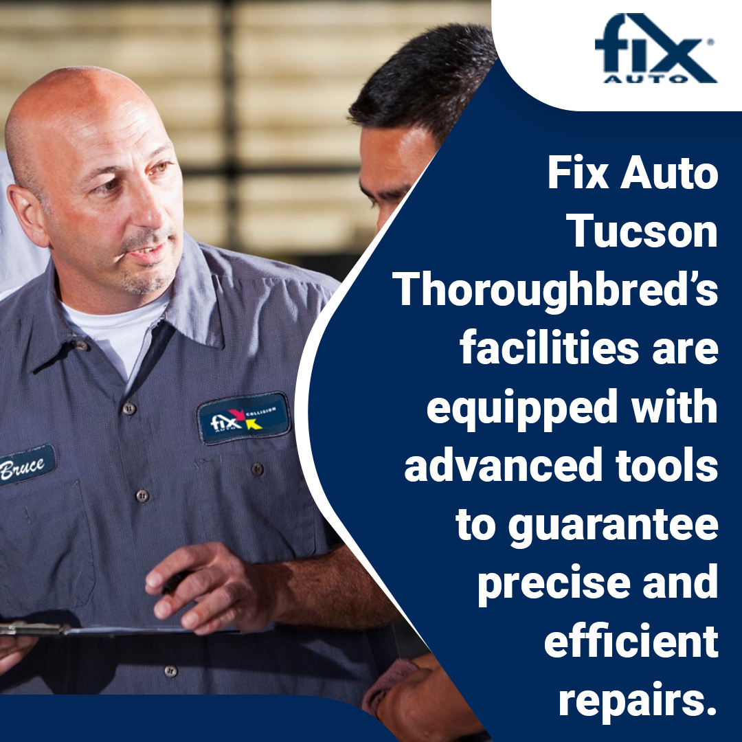 Fix Auto Tucson Thoroughbred equipped with advanced tools