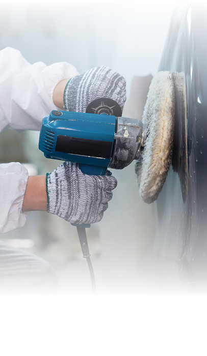 Detailing and paint repair following collision damage at Fix Auto USA