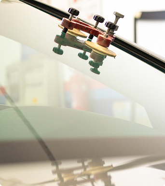 Professional windshield repair